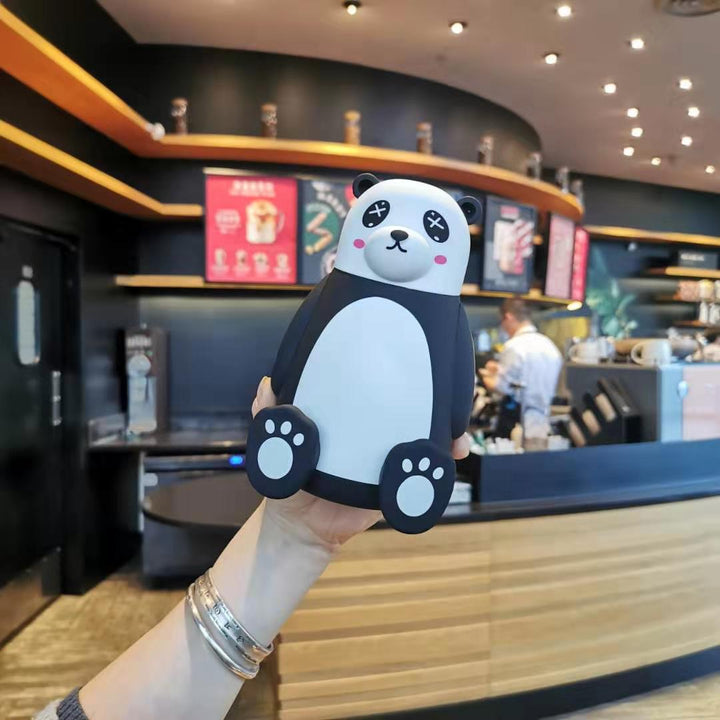 Dame kreativ drikkeflaske i panda-design Luvikno