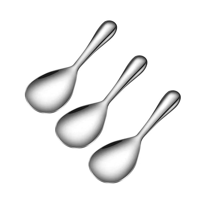 Tykk rustfritt stål non-stick ris skje | Luvikno