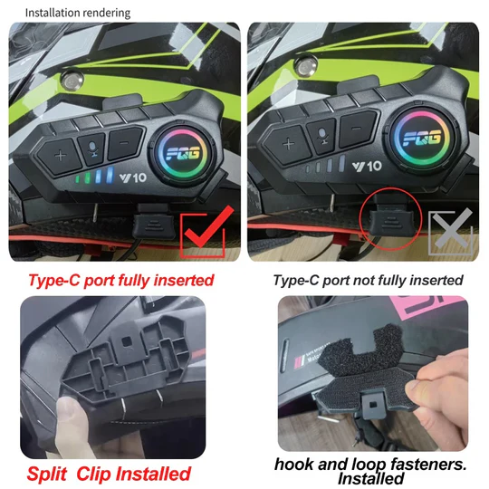 Bluetooth For Motorcycle Helmet Luvikno