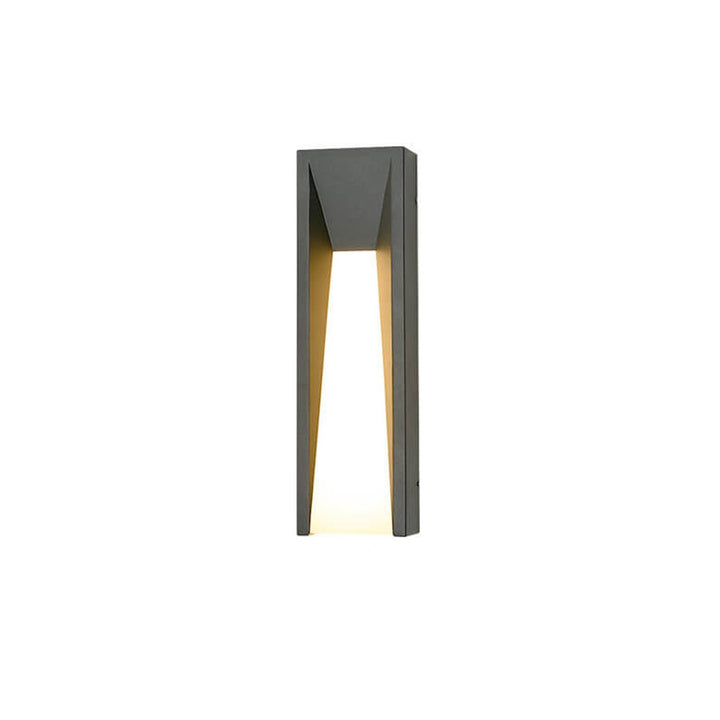 Vanntett Enkel Strip Design LED Utendørs Vegglampe | Luvikno