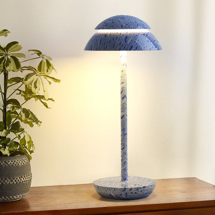 Luvikno | Aurelia Noire - Oppladbar trådløs bordlampe med innebygd LED-belysning og batteri