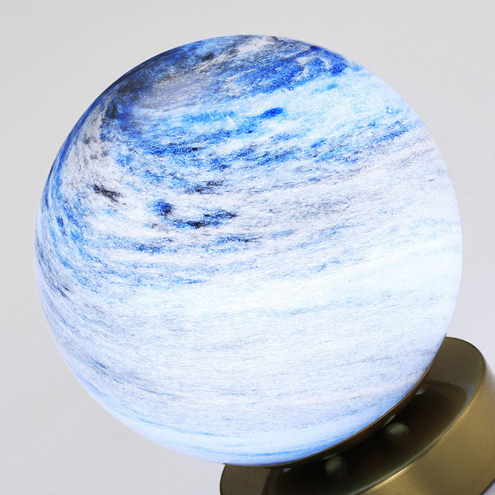 Glass Ceiling Light Modern Globe Fixture Luvikno