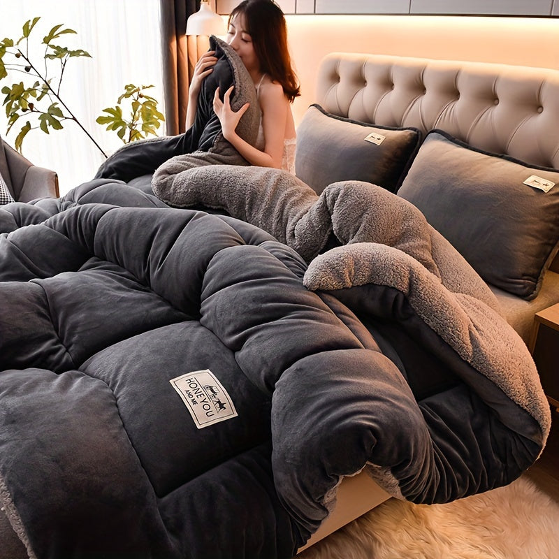 Luvikno | Luksus Sherpa Fleece Teppe – Ultimat Komfort og Stil