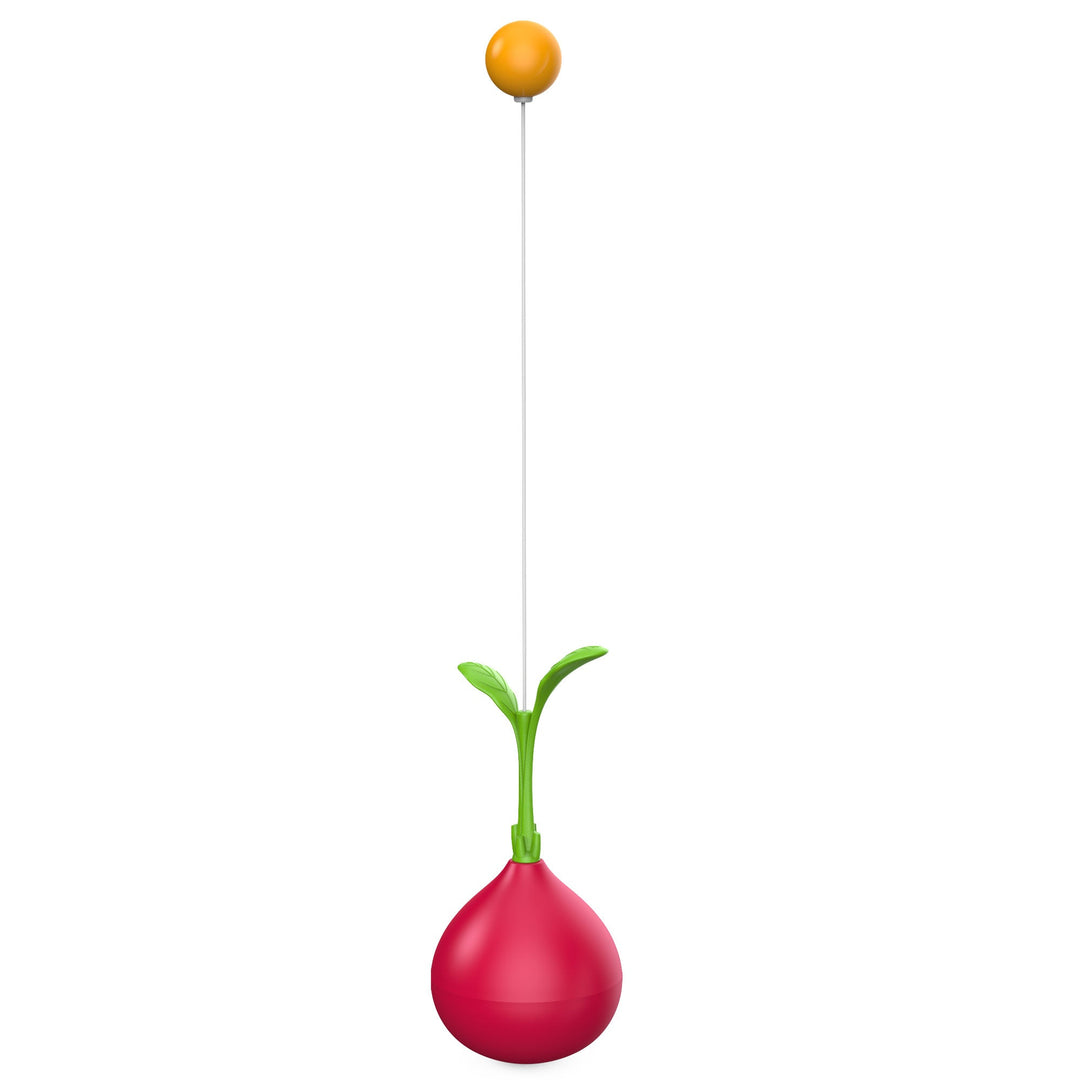 Cherry Radish Vobble Leke – DIY Teaser Lekepinne for Katter Luvikno