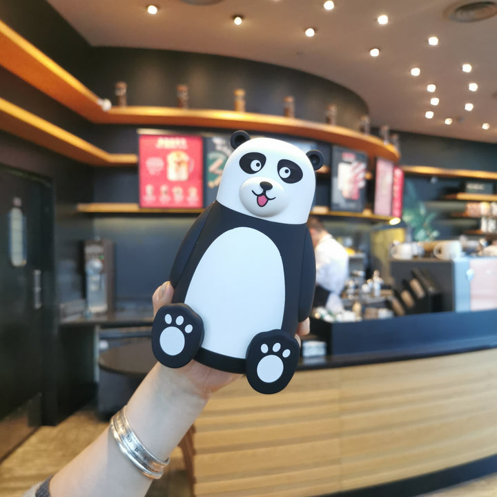 Dame kreativ drikkeflaske i panda-design Luvikno