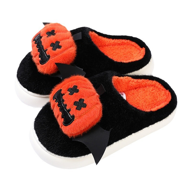 Halloween tøfler – Varme sklisikre tøfler med cartoon-design | Luvikno
