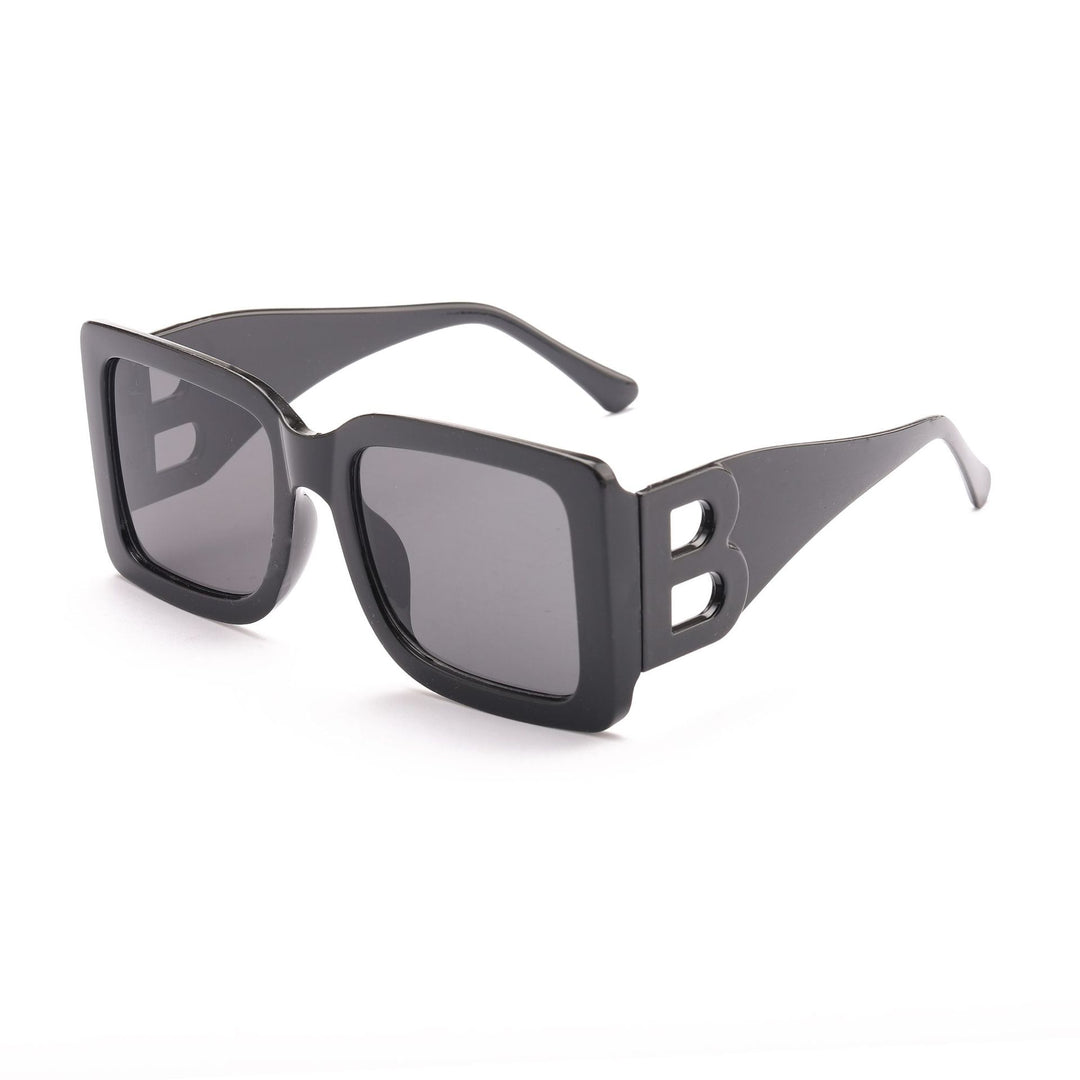 Dame oversized solbrille i elegant design Luvikno