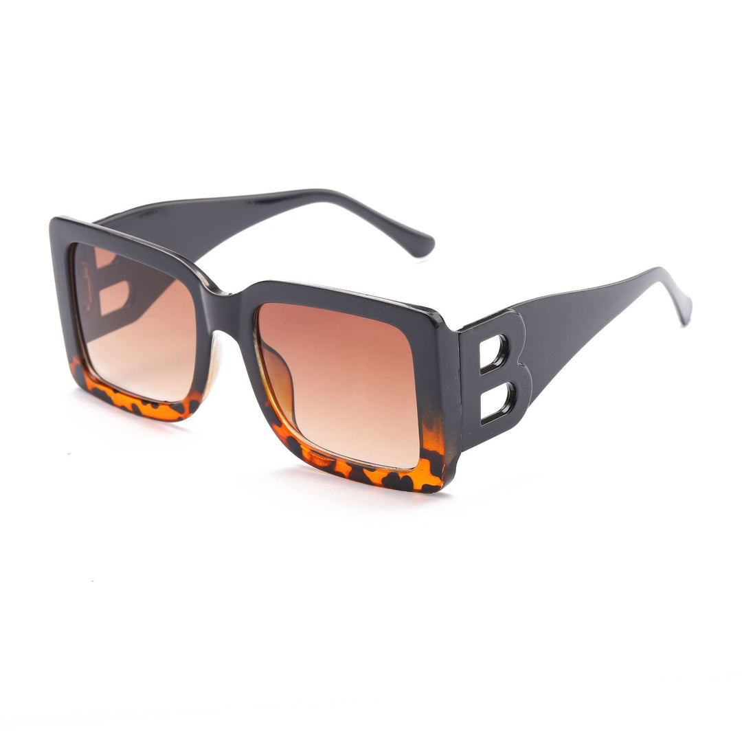 Dame oversized solbrille i elegant design Luvikno