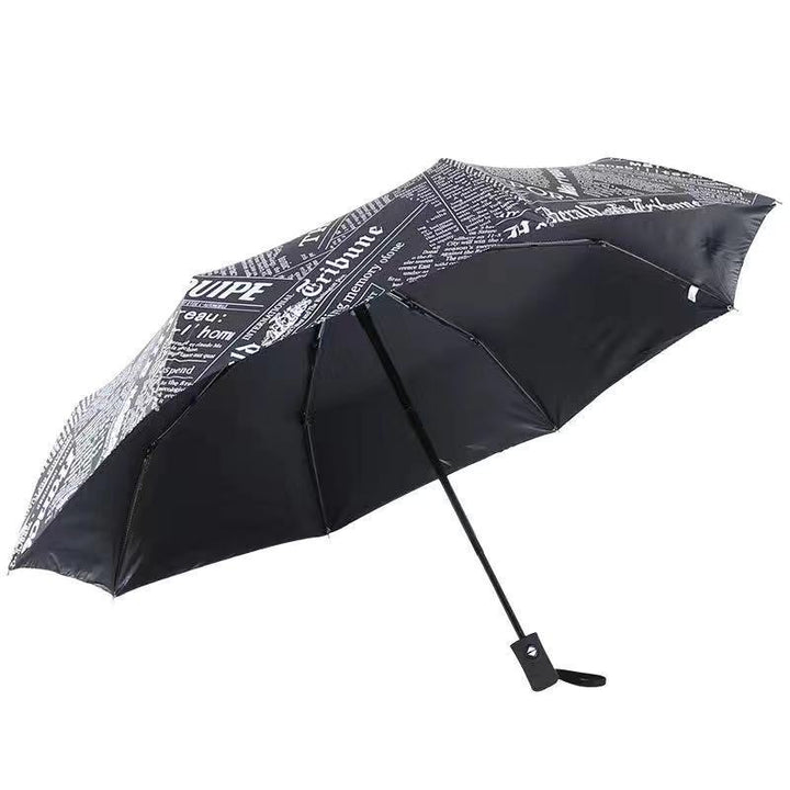 Damen Designer Regenschirm mit innovativem Faltmechanismus Luvikno