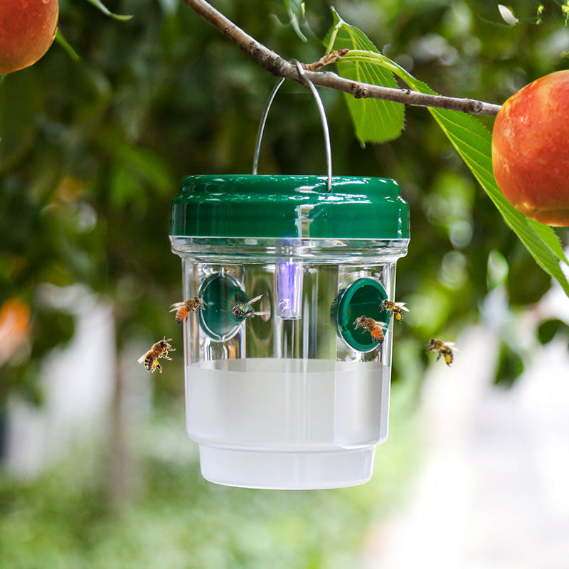 Solar drevet veps felle med LED lokk | Luvikno