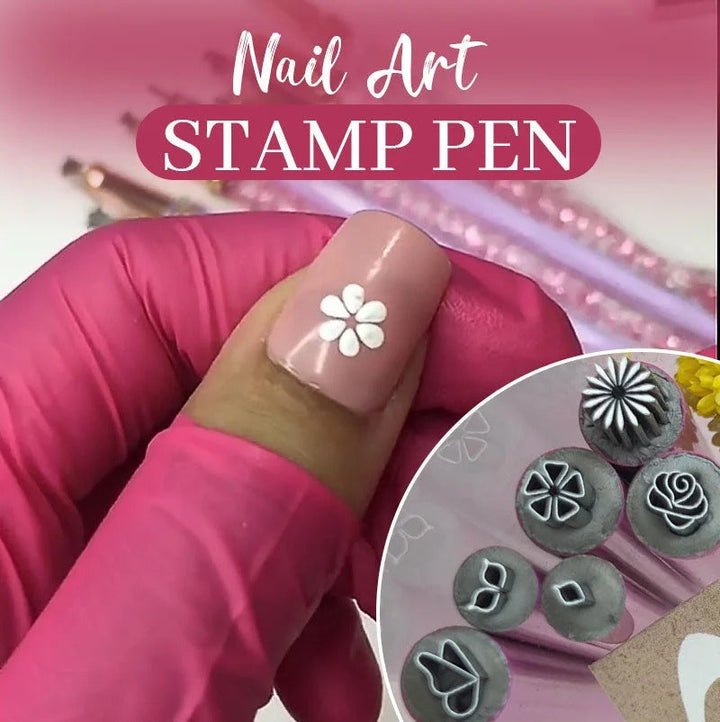 Nail Art Stamping Pen med presisjonstupp | Luvikno