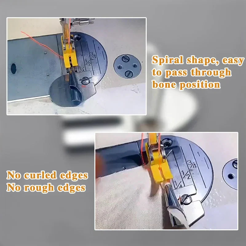 SewPerfect Spiral syrohrfotsett med 8 deler | Luvikno