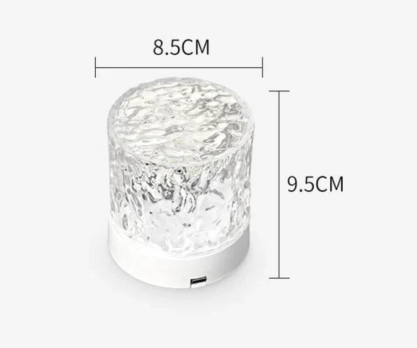 Trådlampemoodlampe med fjernkontroll - AuraGlow | Luvikno