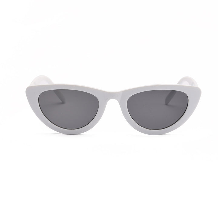 Dame Cat-Eye Solbriller med elegant geometrisk design Luvikno