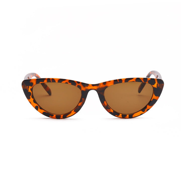 Dame Cat-Eye Solbriller med elegant geometrisk design Luvikno
