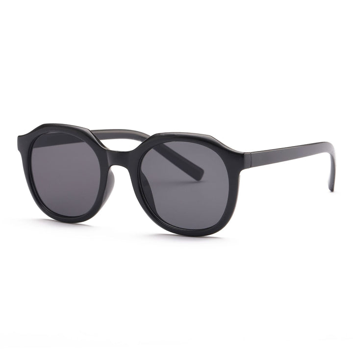 Dame moteriktig solbrille med fasetterte rammer og UV-beskyttelse Luvikno