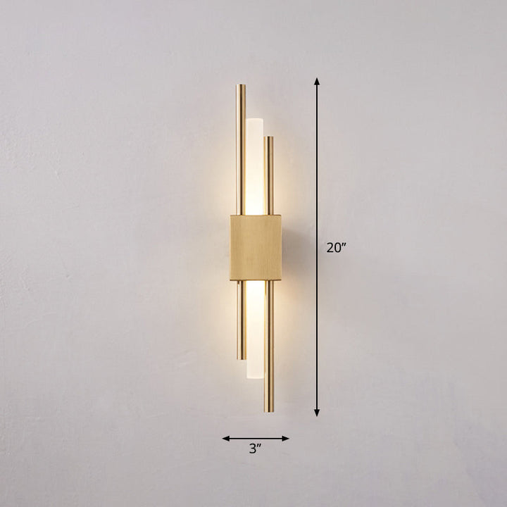Postmodern Stil Stangformet Vegglampe Akryl Trappe LED Vegglampe | Luvikno