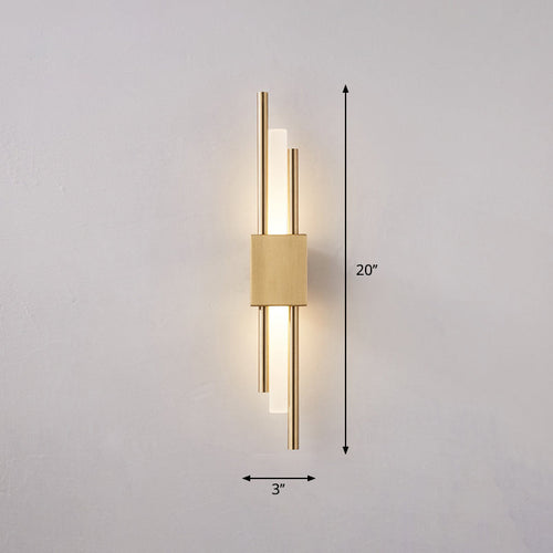 Postmodern Stil Stangformet Vegglampe Akryl Trappe LED Vegglampe | Luvikno