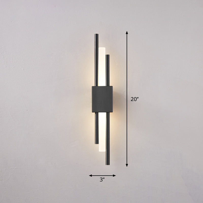 Postmodern Stil Stangformet Vegglampe Akryl Trappe LED Vegglampe | Luvikno