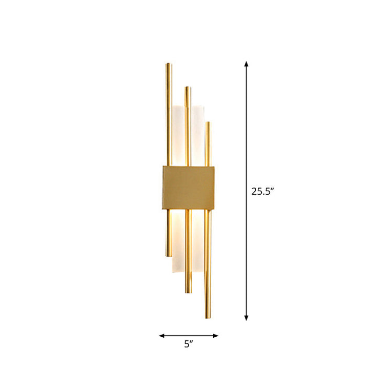 Postmodern Stil Stangformet Vegglampe Akryl Trappe LED Vegglampe | Luvikno