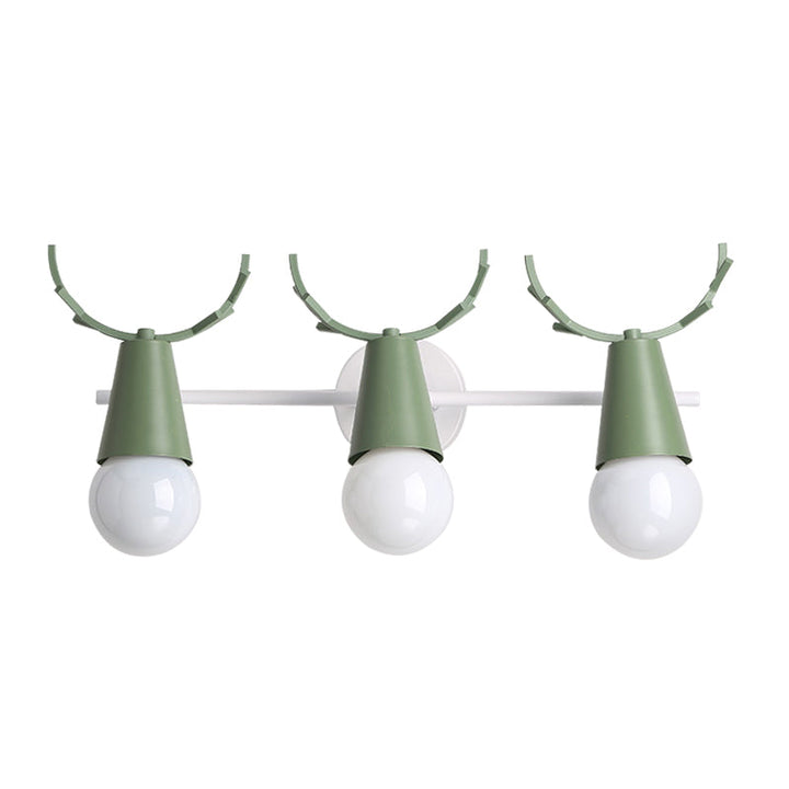 Deer Vanity Light Fixture Nordisk Stil Metall Soverom Justerbar Veggmontert Lys | Luvikno