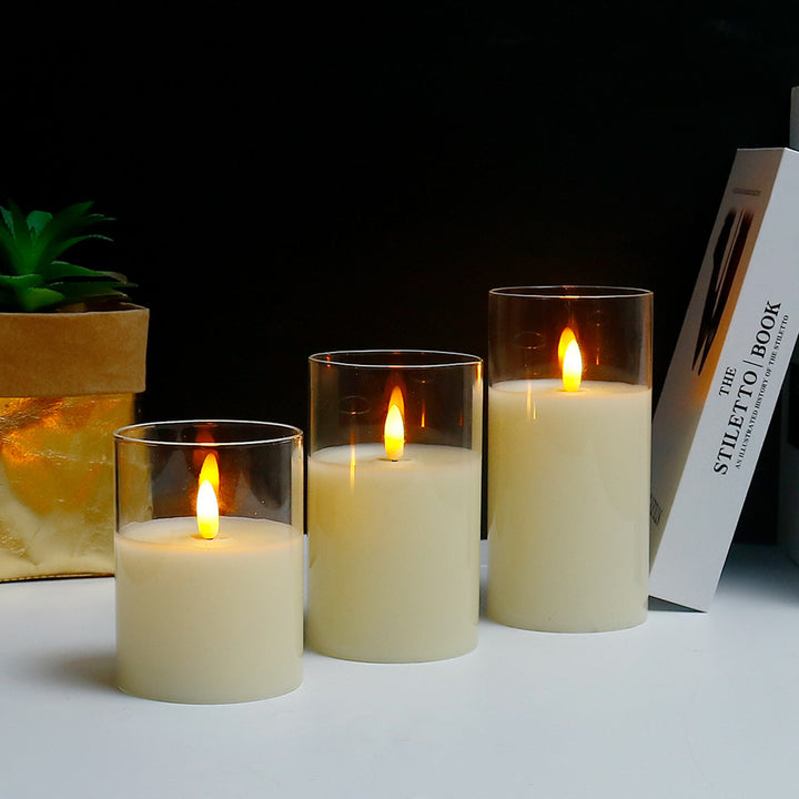 Luvikno | Ekte Uten Flamme Stearinlys LED Elektronisk Lys