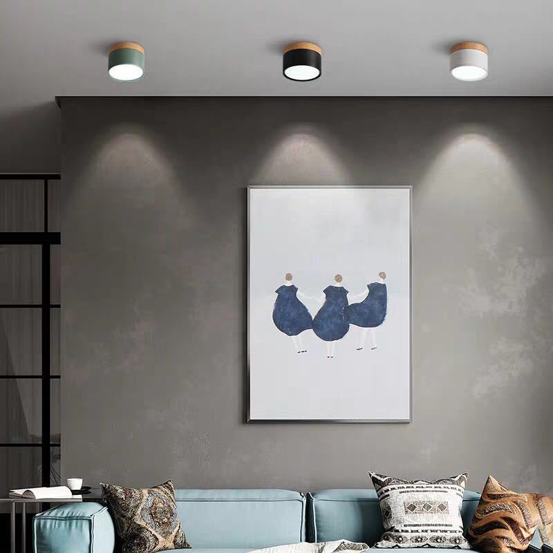 Morandi Stil Moderne LED Taklampe - LumiModo | Luvikno