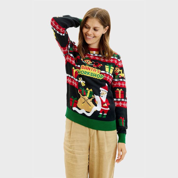 Luvik | Santa's Workshop julegenser - Damer