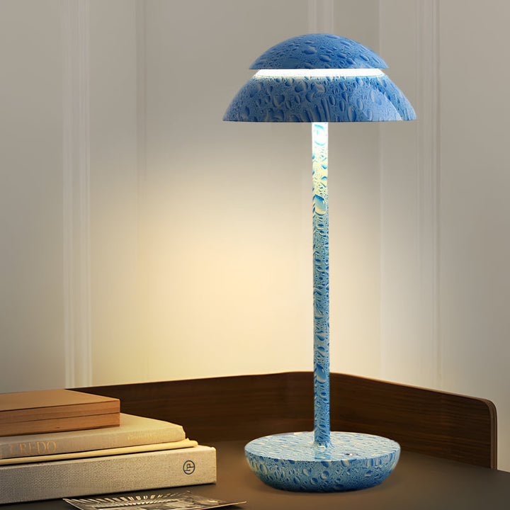 Luvikno | Aurelia Noire - Oppladbar trådløs bordlampe med innebygd LED-belysning og batteri