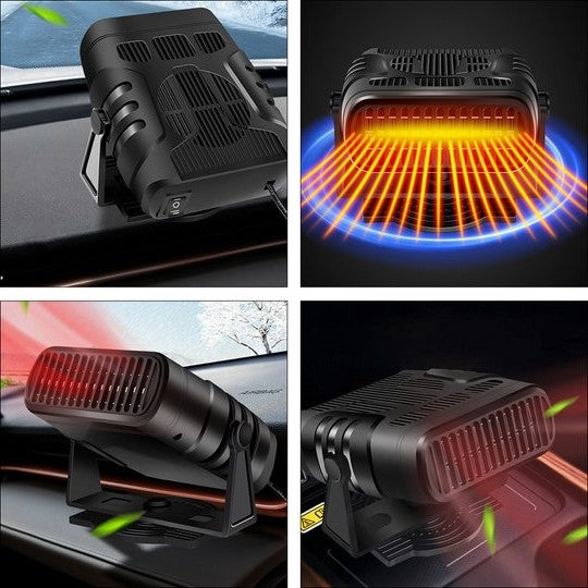 Luvikno | AutoHeat 12V Oppvarming & Kjøling Vifte – Rask avising og komfort for biler