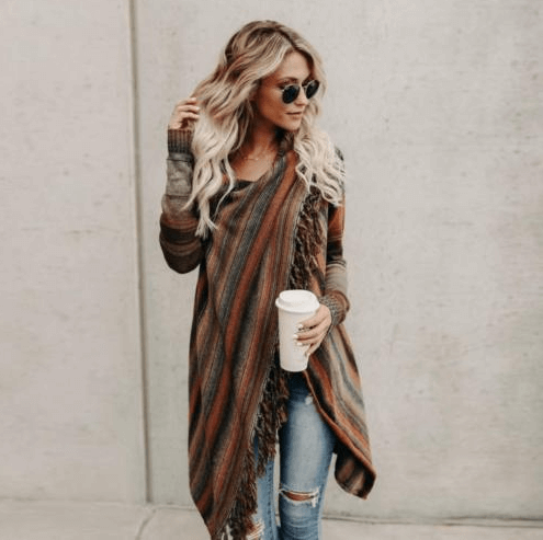 Luvik | Puuvillaneuleliivi syksyyn ja talveen