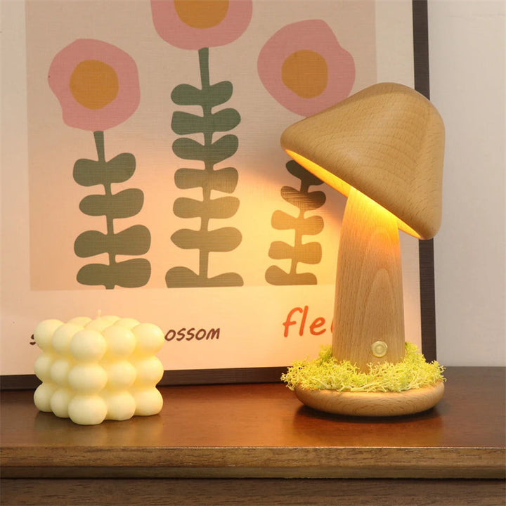 Fortryllet sopp lampe