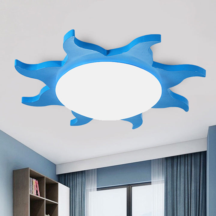 Barn Rom Taklampe – Solformet LED Belysning | Luvikno