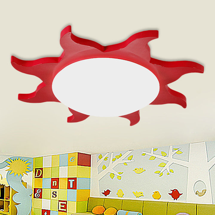Barn Rom Taklampe – Solformet LED Belysning | Luvikno
