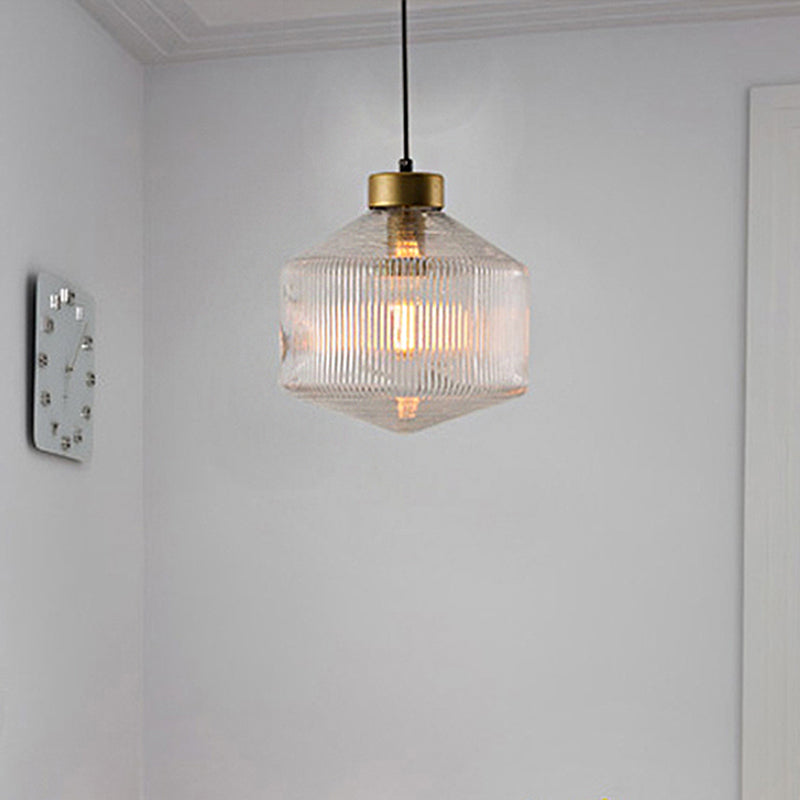 Luvikno | GlowCandle Taklampe - Moderne Glasslysestake for Innendørsbruk