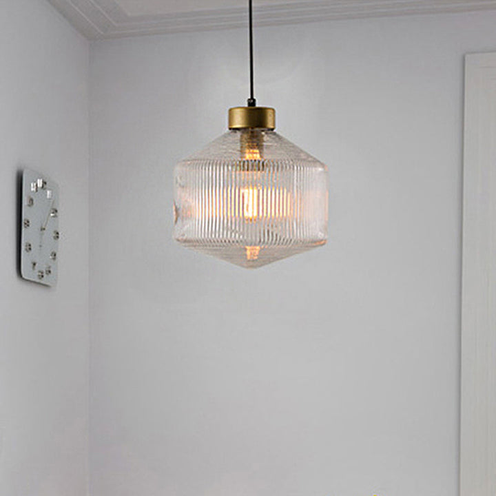 Luvikno | GlowCandle Taklampe - Moderne Glasslysestake for Innendørsbruk