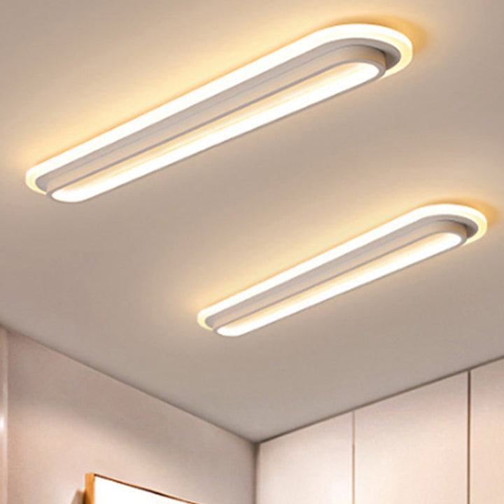 Luvikno | Ovaluxe Glow - Elegant svart-hvit LED lys