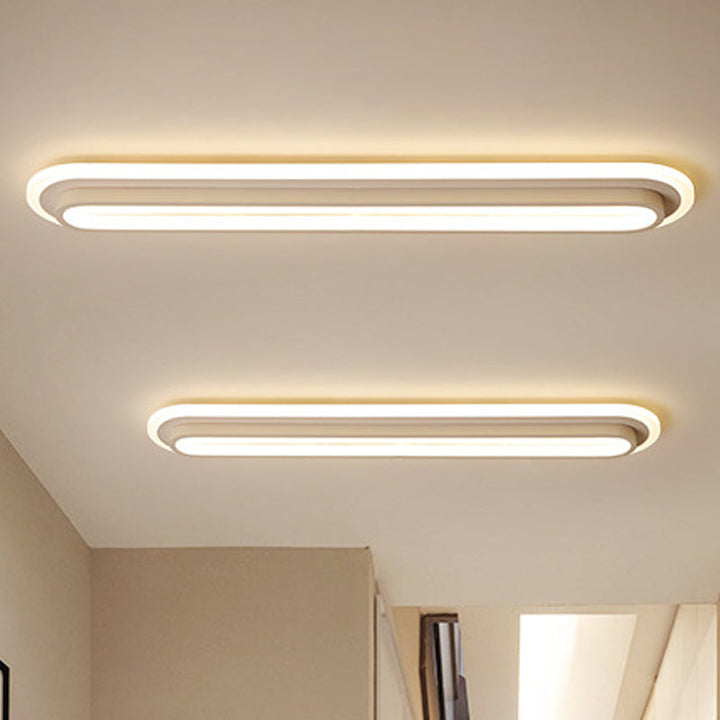 Luvikno | Ovaluxe Glow - Elegant svart-hvit LED lys