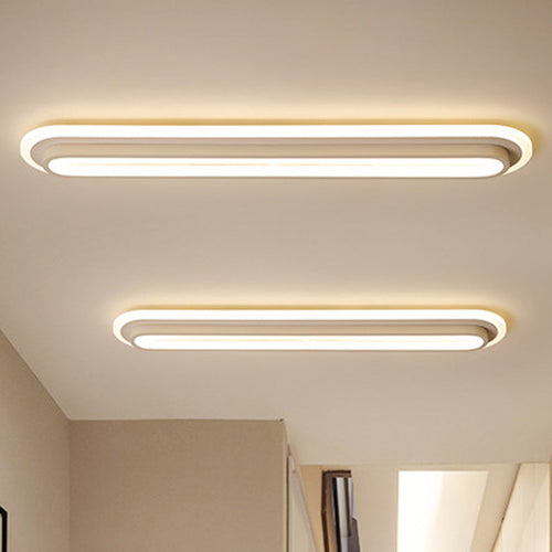 Luvikno | Ovaluxe Glow - Elegant svart-hvit LED lys