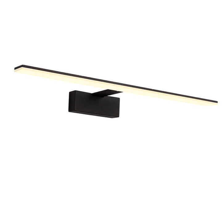 Minimalistisk Bar Formet Vanity Lampe Metall Bad LED Vegg Sconse Belysning med Akryl Diffuser | Luvikno