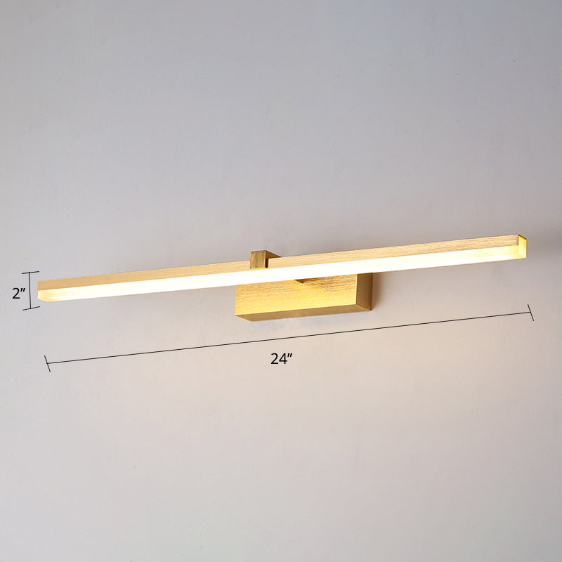 Gull Baderomslampe LED Moderne Design | Luvikno