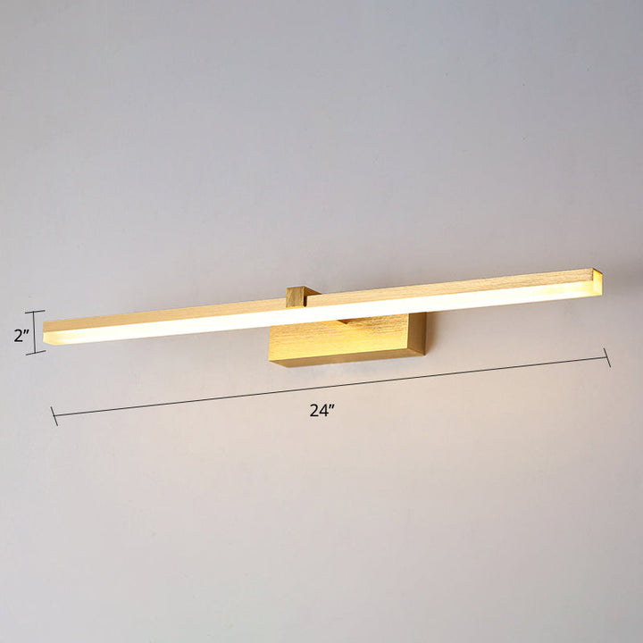 Gull Baderomslampe LED Moderne Design | Luvikno