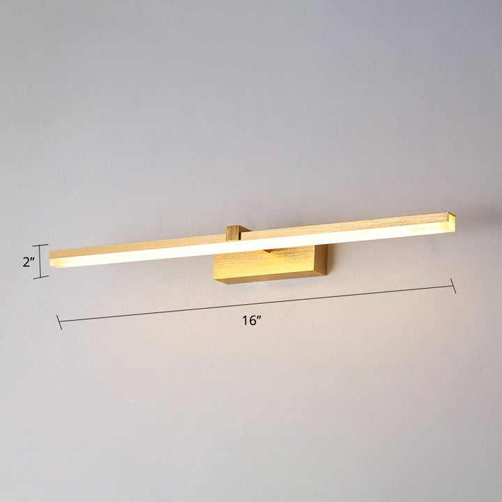 Gull Baderomslampe LED Moderne Design | Luvikno