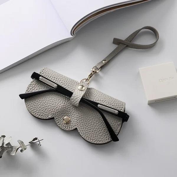 ShadeShield™ Myk Lær Solbrille Etui Luvikno