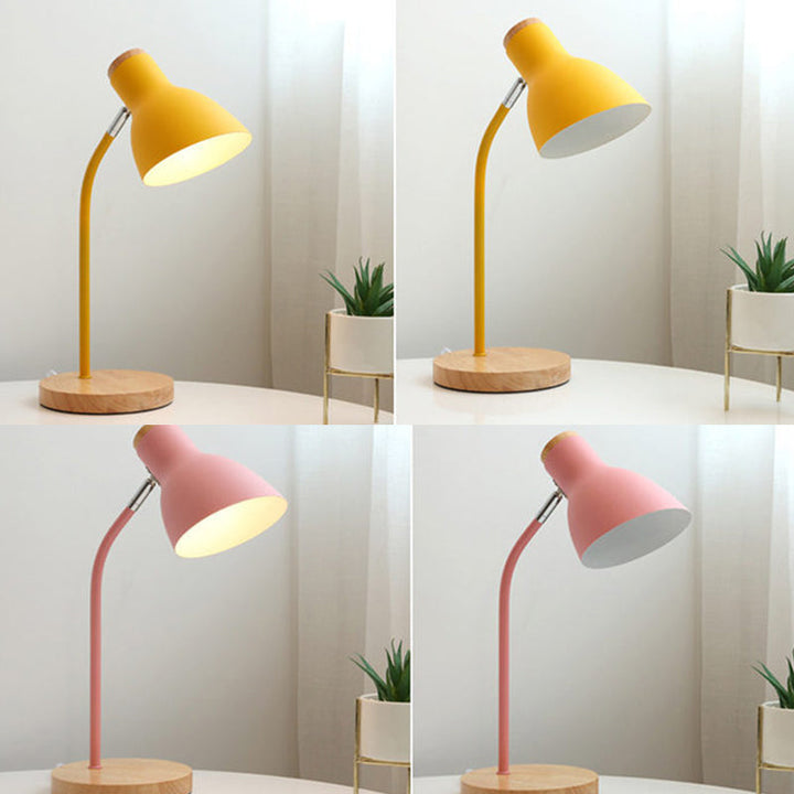 Gledelig makaron bordlampe for barnerom – LED nattbordlampe med lekent design og holdbare materialer | Luvikno