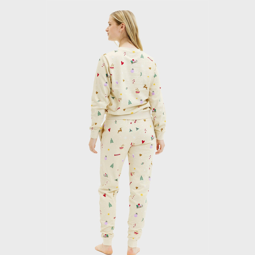 Luvik | Julegenser-sett Beige - Kvinner