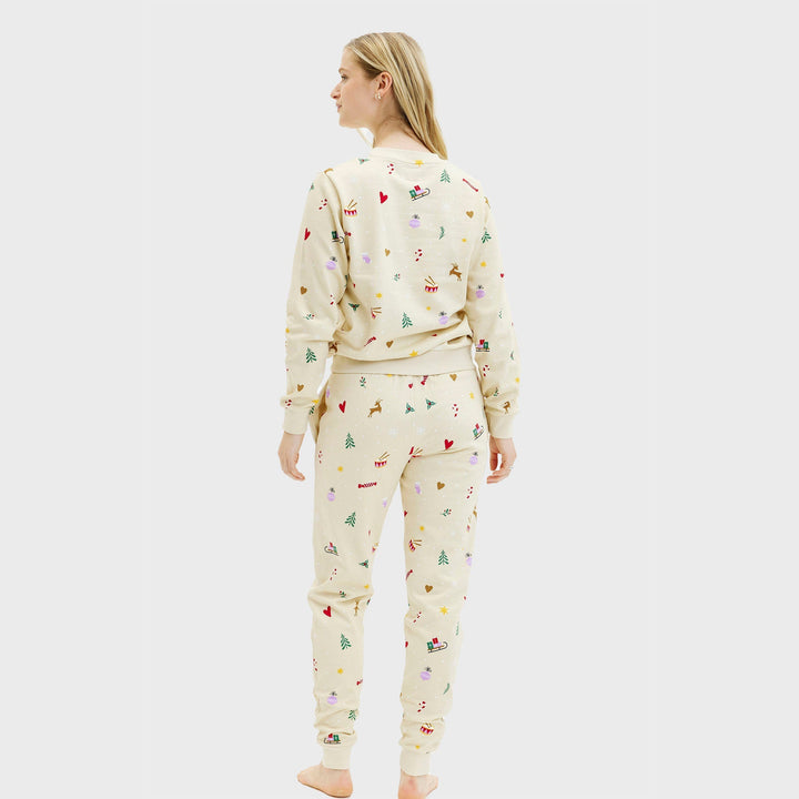Luvik | Julegenser-sett Beige - Kvinner