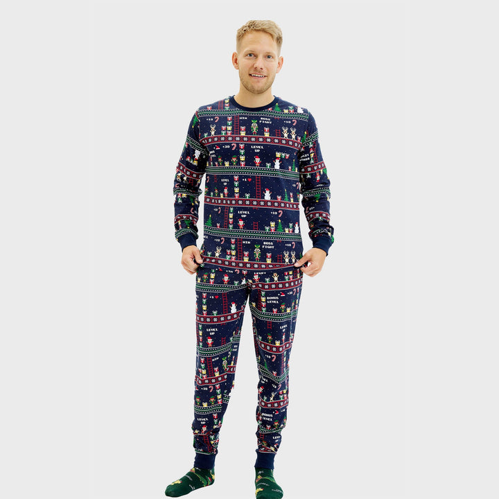 Luvik | Vintage Gamer julepyjamas - herre
