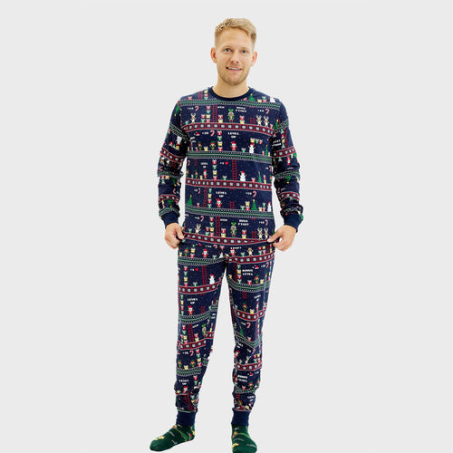 Luvik | Vintage Gamer julepyjamas - herre