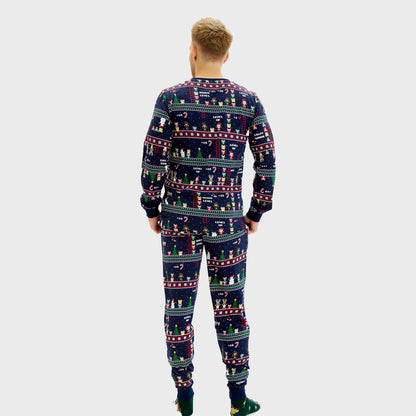 Luvik | Vintage Gamer joulupyjama - miesten